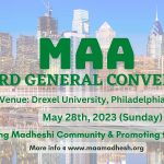 Committee formed for MAA 3rd General Convention which is going to be held on May 28th, 2023, in Philadelphia, USA