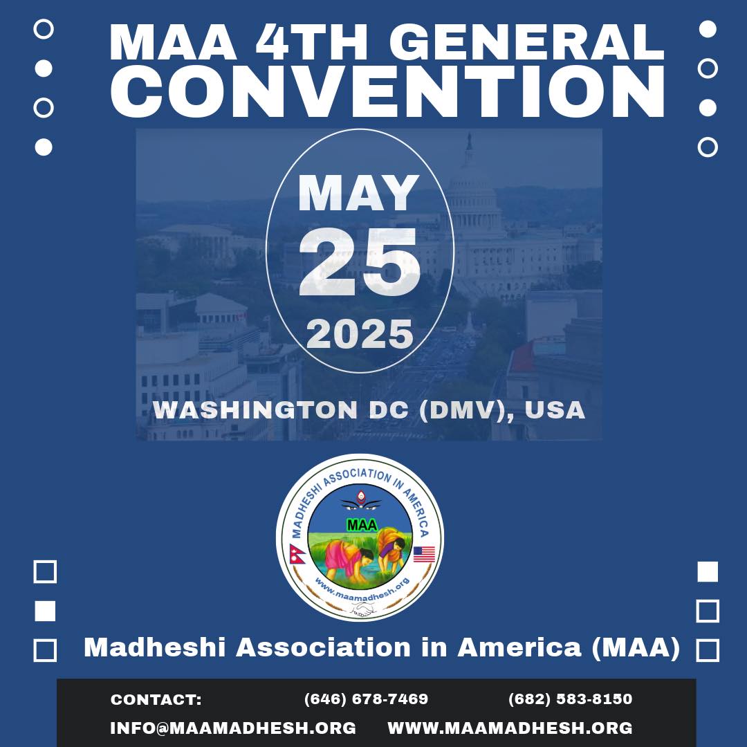 4th General Convention on May 25th, 2025 in Washington DC, USA